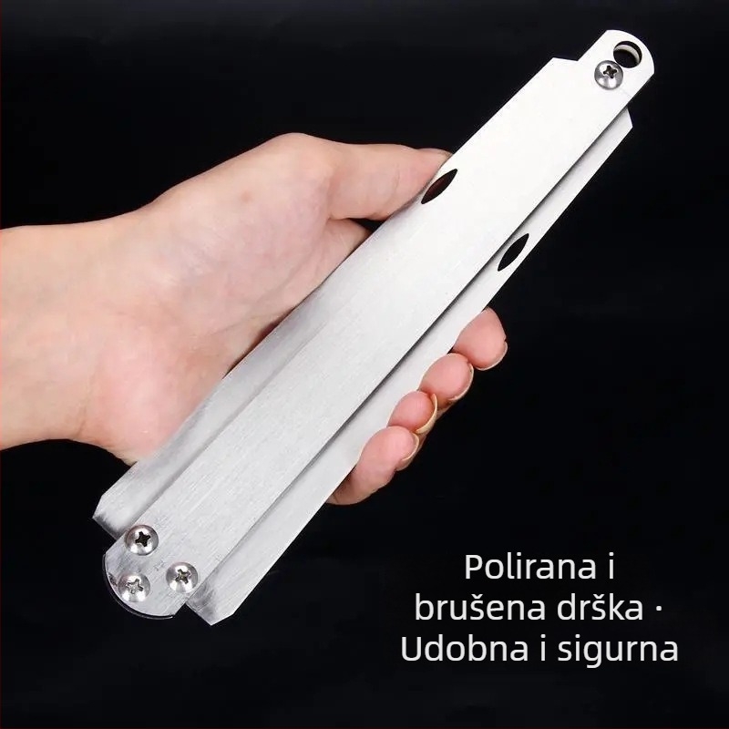 Sklopivi nož od nehrđajućeg čelika za vodenu travu – alat za čišćenje ribolovnog mjesta