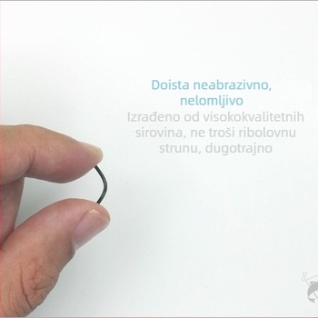 Plastični ribolovni dodatak: držač igličastog cijevi koji ne oštećuje liniju (ABS materijal)