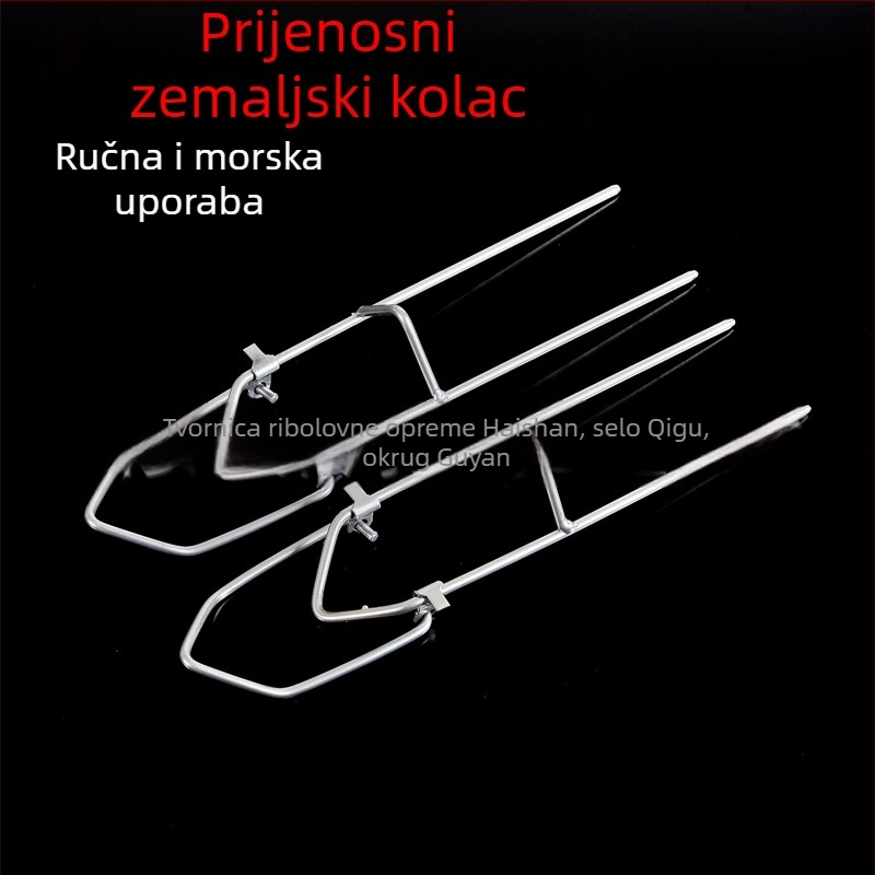 Jednostavan držač za morski štap, stolni držač za ribolovnu opremu