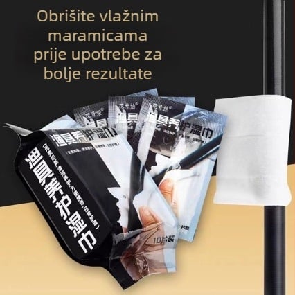 Set za održavanje štapa za ribolov: maramice za održavanje, ulje za štap i krpica za čišćenje