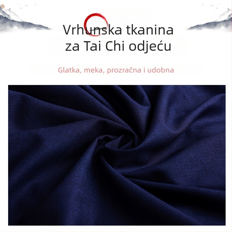 Unisex odjeća za Taijiquan - kvalitetna pamuk-lani tkanina, proljeće i jesen, kineski stil