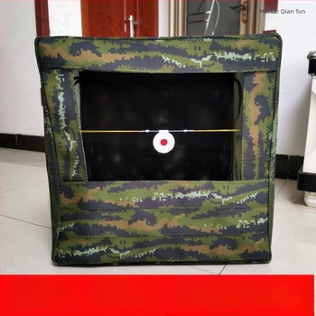 Debela tiha platnena meta kutija za prak vježbanje, za vanjske natjecateljske uvjete, s ojačanim okvirom od nehrđajućeg čelika