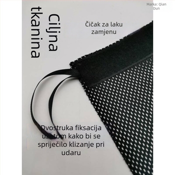 Debela tiha platnena meta kutija za prak vježbanje, za vanjske natjecateljske uvjete, s ojačanim okvirom od nehrđajućeg čelika