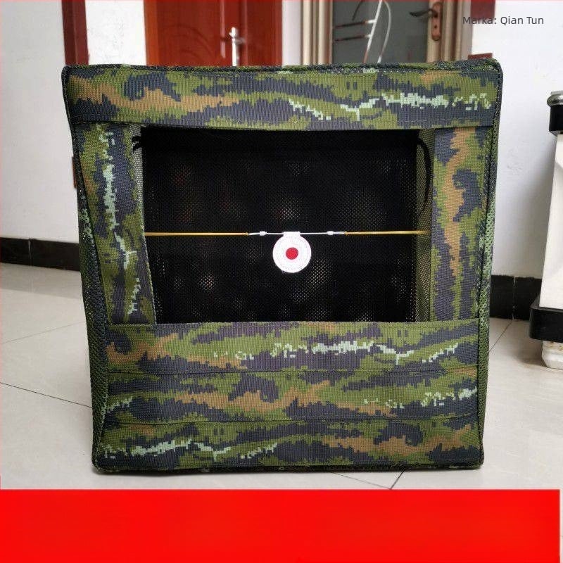 Debela tiha platnena meta kutija za prak vježbanje, za vanjske natjecateljske uvjete, s ojačanim okvirom od nehrđajućeg čelika