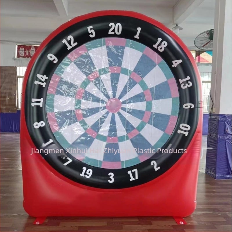 Prilagodljiv napuhavajući cilj za nogomet i veliki darts set za igru