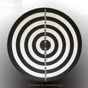Unutarnji set za darts – profesionalni dartboard za kućnu uporabu, za djecu i odrasle