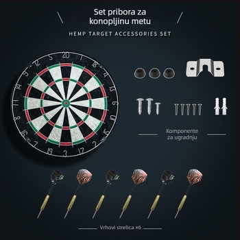 Gemini profesionalni dartboard set od 18 inča za natjecanja
