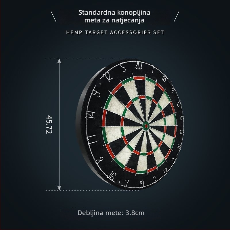 Gemini profesionalni dartboard set od 18 inča za natjecanja