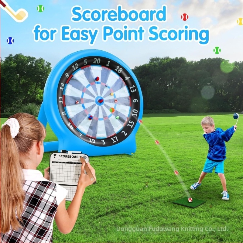 Dartboard za trening nogometa s lijepljivim ciljem – napuhujuća vanjska igra