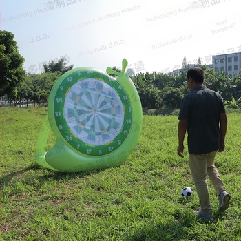 Fudosheng nafukljivi cilj za pikado sa stalkom, vanjski PVC, oblik puža