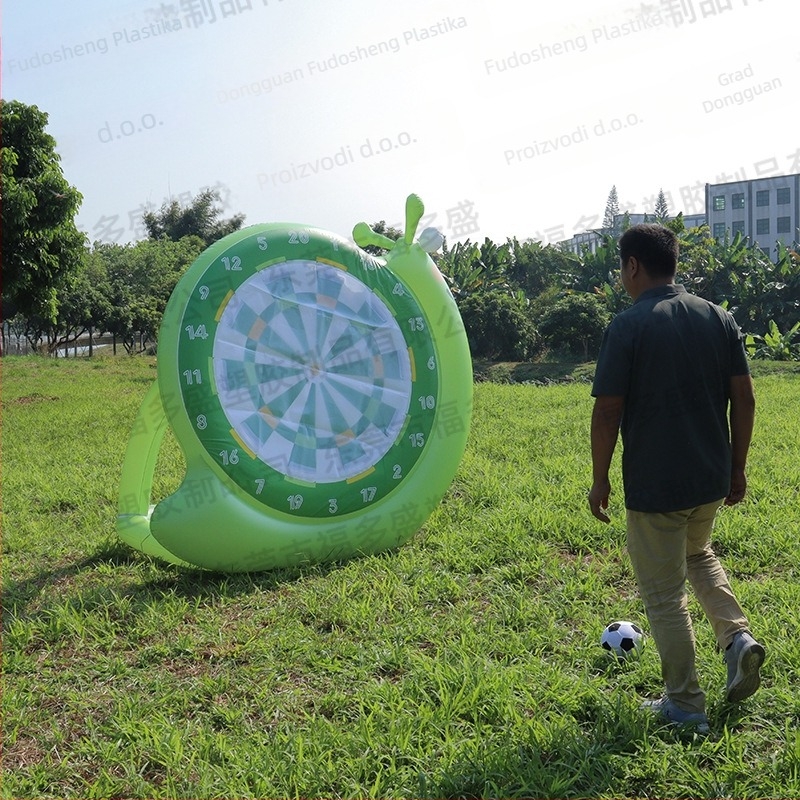 Fudosheng nafukljivi cilj za pikado sa stalkom, vanjski PVC, oblik puža