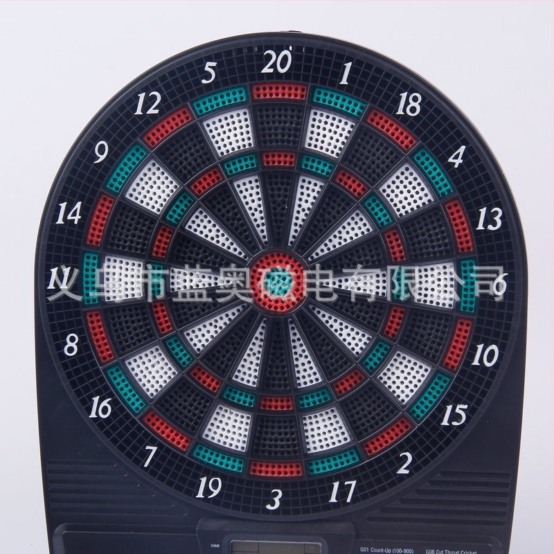 Elektronički set za darts s automatskim brojanje bodova i šipkama s mekanim vrhom