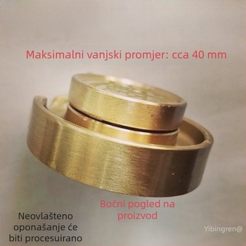 Mali mesingani mlin od kamena – antikni ukras u seoskom stilu