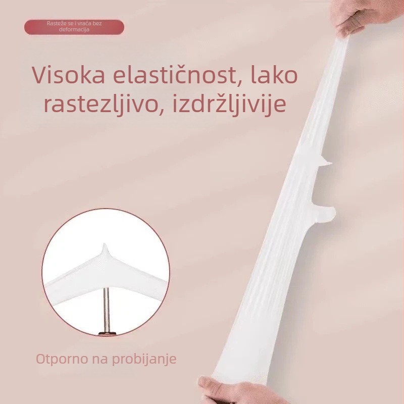 Meadow izdržljive kućne latex rukavice za pranje posuđa i čišćenje, vodootporne, tanke, paket od 8 komada