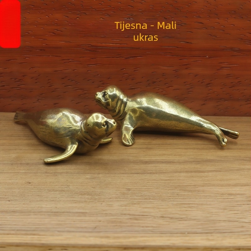 Me sin g mini figura foke za dekoraciju stola kod kuće i u uredu