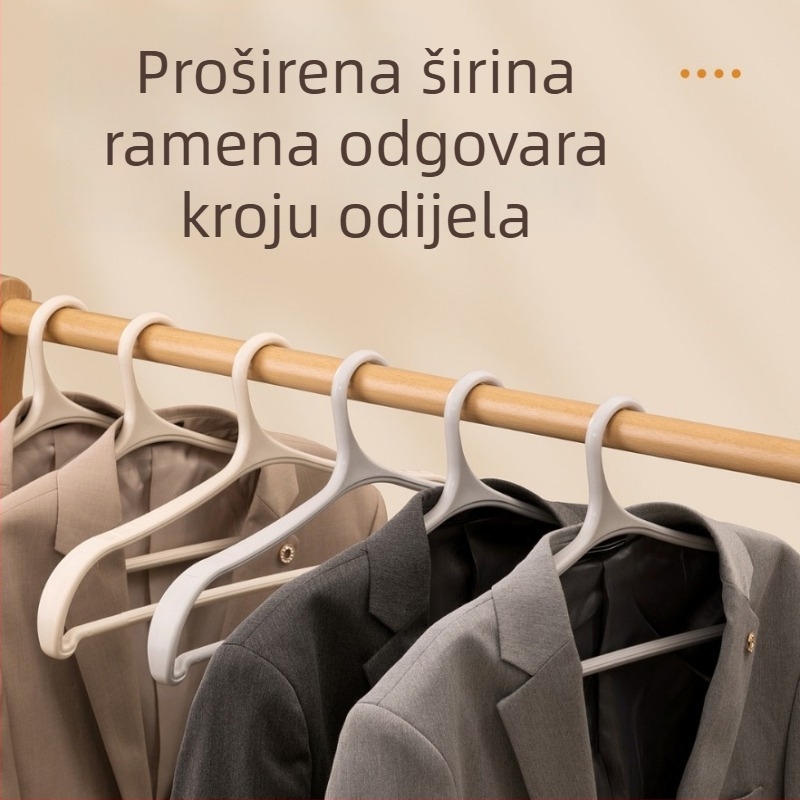 Camellia bešivna vješalica za odjeću za kućnu upotrebu, sprječava ispupčenja na ramenima, pogodna za studentske domove, vješalica za sušenje odjeće