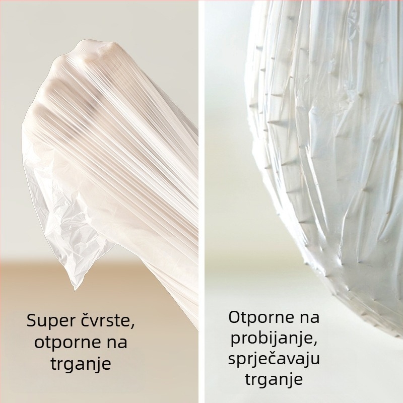 Kese za smeće sa šnuralom, velike, debele, za kuhinju, dom i studentski dom