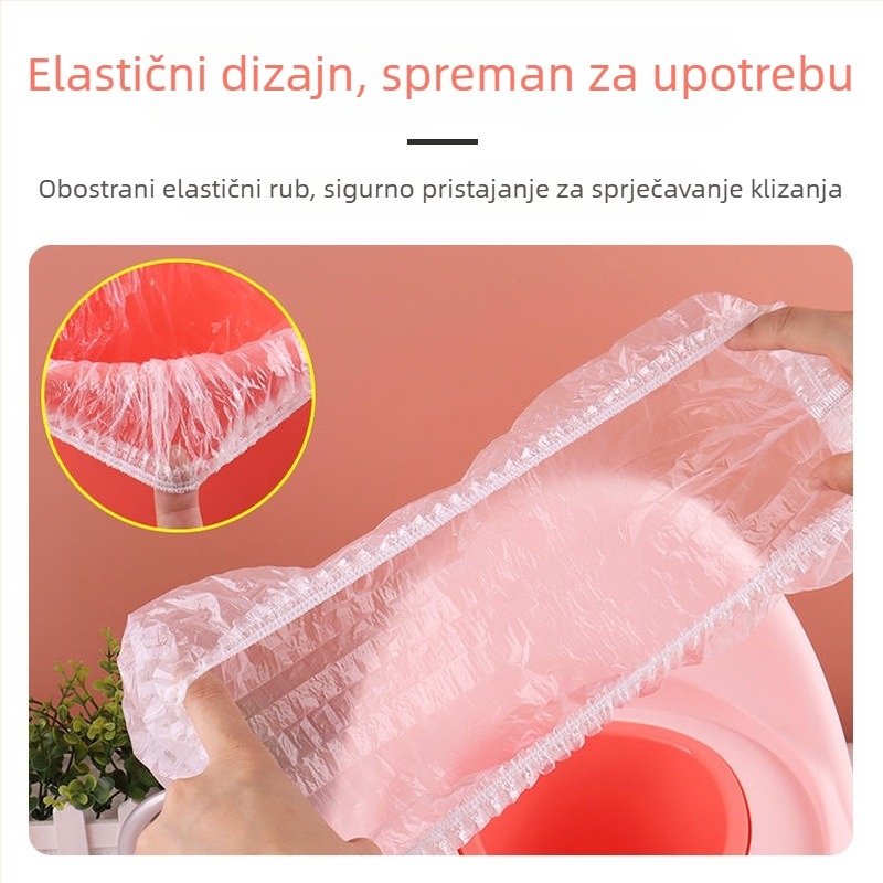 Jednokratne vrećice za dječji lončić, plastične vreće za otpad dječjih zahoda, vrećice za izmet