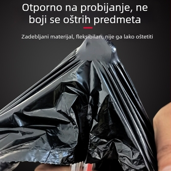 Torbe za otpad sa šnurnom za kuhinjsku košaru, debele, s ručkama, automatsko zatvaranje, izdržljive
