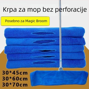 Mikrovlaknena krpa za pod - dvostruko namijenjena krpa za čišćenje