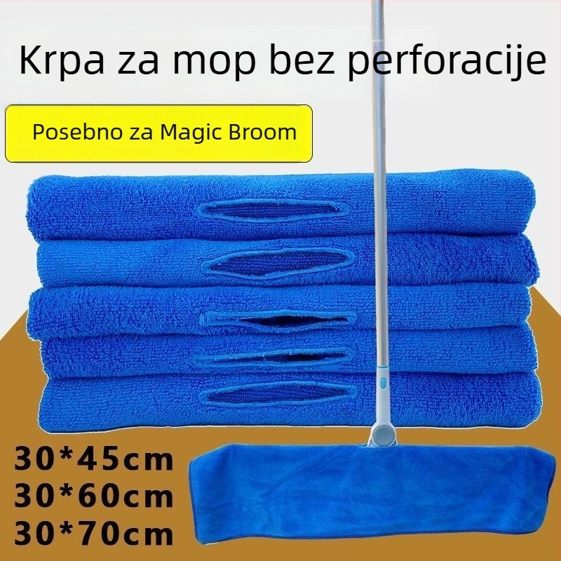 Mikrovlaknena krpa za pod - dvostruko namijenjena krpa za čišćenje