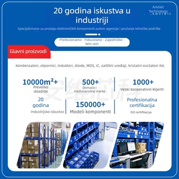 M7 ispravljačka dioda u SMA (DO-214AC) paketu, 1 kV obrnuti napon, 1 A struja