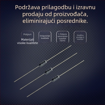 Ispravljačka dioda 1N4007, 58 mm