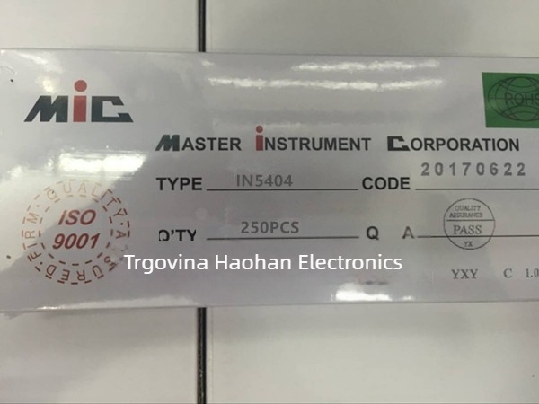 IN5404/1N5404 ispravljačka dioda, DO-27 kućište, plug-in