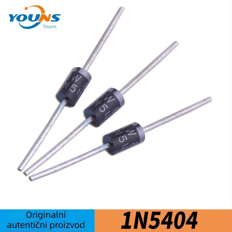 MIC 1N5404 ispravljačka dioda, 3A, 400V, DO-27, za LED napajanje