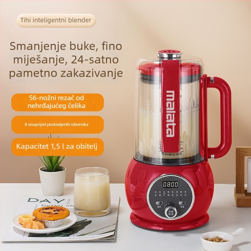 Visokou brzinski blender za sojino mlijeko s titanijskim premazom na neprijanjajućem tiganju, sprječava zagorijevanje dna, 3–5 porcija, potpuno automatno, višenamjenski za kućnu uporabu