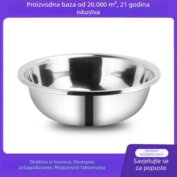 Wow Custom nehrđajući čelični bazen za pranje povrća, velikog kapaciteta, za kuhinju, blagovaonu, restoran i kućnu upotrebu