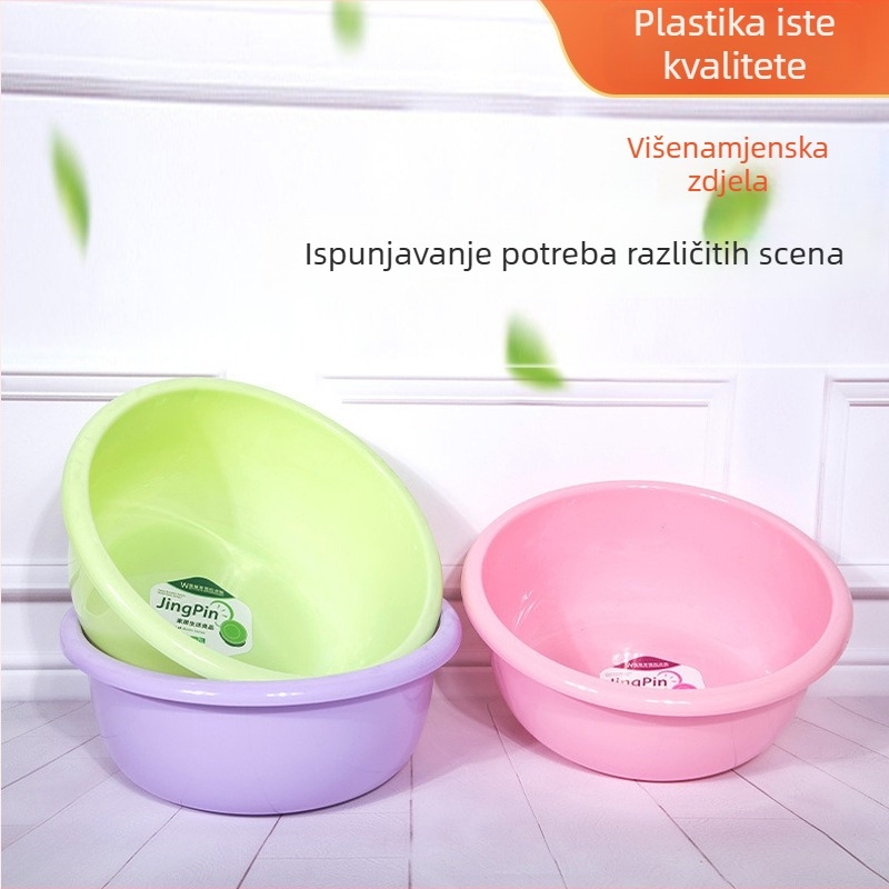 Čvrsta plastična posuda za kućnu upotrebu; prijenosna posuda za pranje bebe; posuda za pranje stopala u studentskom domu; prilagodljivo