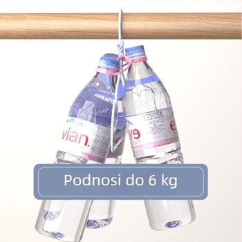 Vješalice za odjeću s protukliznim plastičnim premazom, za balkon i kućnu upotrebu, moderni minimalistički dizajn