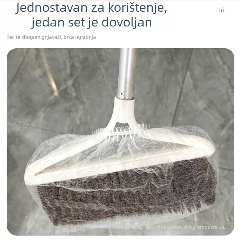 Novi višefunkcionalni jednokratni poklopac za metlu i zamjenska krpa za mop za kućno čišćenje