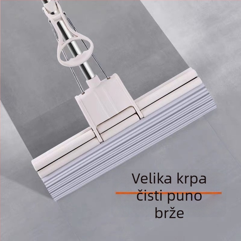 Veliki špongasti mop 60 cm, ekstra veliki kućni upijajući PVA mop, 2025 novi model, glava 43 cm