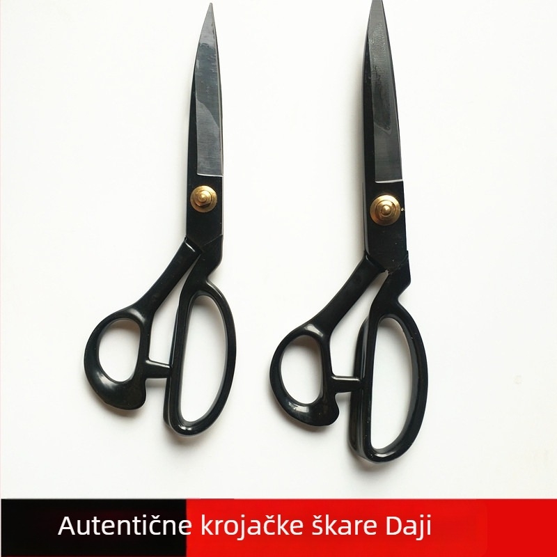 Daji šivaće škare za lijevu ruku – za odjeću i kožu, velike profesionalne škare za kućnu upotrebu
