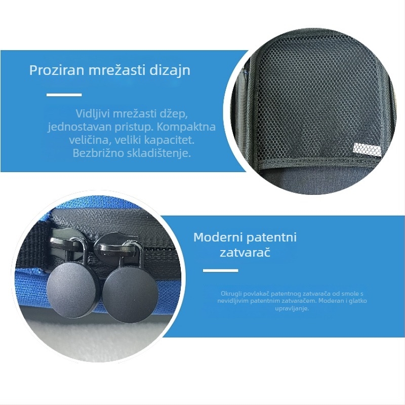 Eva kutija za pohranu stetoskopa – višefunkcionalna kućna medicinska torba, dimenzije 27×14×4,5 cm