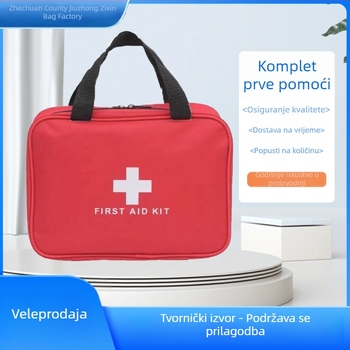 Vanjski komplet prve pomoći velike kapacitete – vodootporan medicinski set za prevenciju epidemija, prijenosna torba