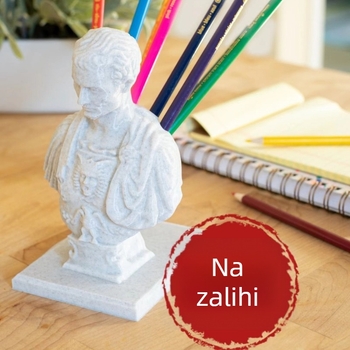 Figura Cezara: držač olovaka i ukras za stol