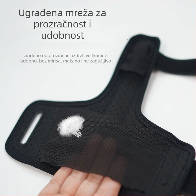 Palac i zglob s aluminijskom pločom, zaštitnik zgloba, traka za ruku i zaštita zapešća