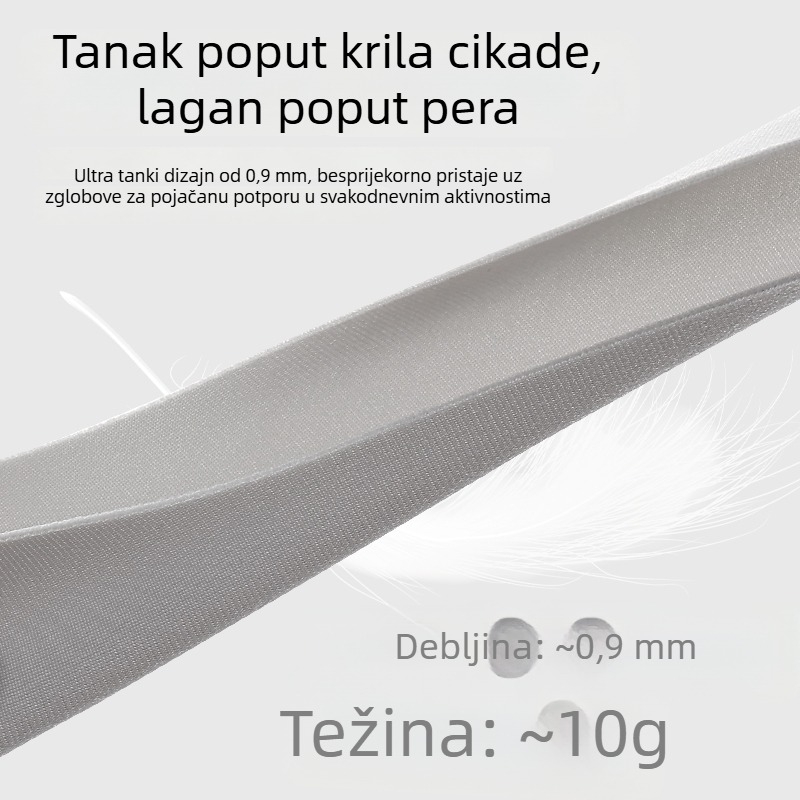 Bandage zapešća za stabilizaciju i zaštitu, čvrsta podrška zapešću, kompresijski pojas za fitness i sport, upija znoj