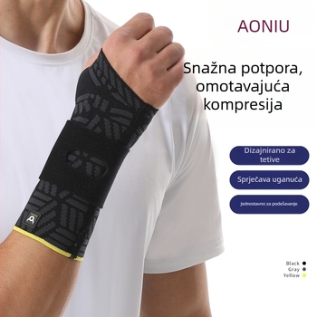 Aoniu sportski zaštitnik zgloba za muškarce i žene, zaštita od uganuća, zaštita tetivne ovojnice, podrška zgloba, zaštita dlanova, za košarku