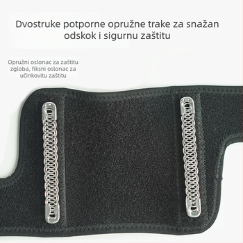Zaštitnik zapešća za sport – podesiv, prozračan, tanak i podržavajući