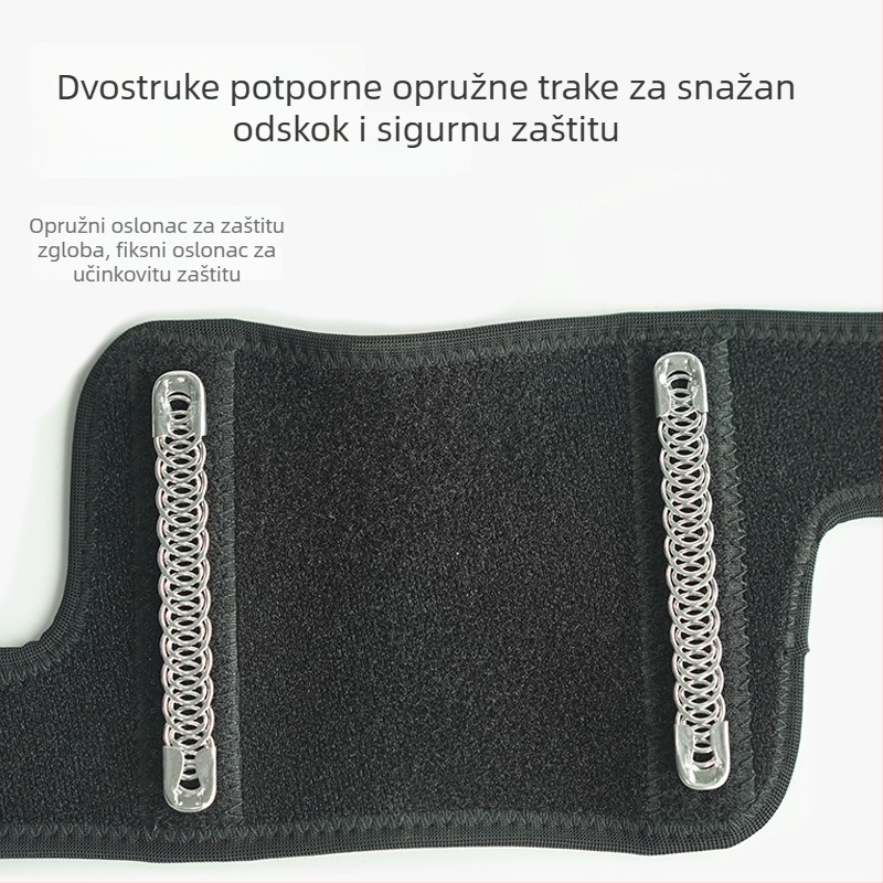 Zaštitnik zapešća za sport – podesiv, prozračan, tanak i podržavajući
