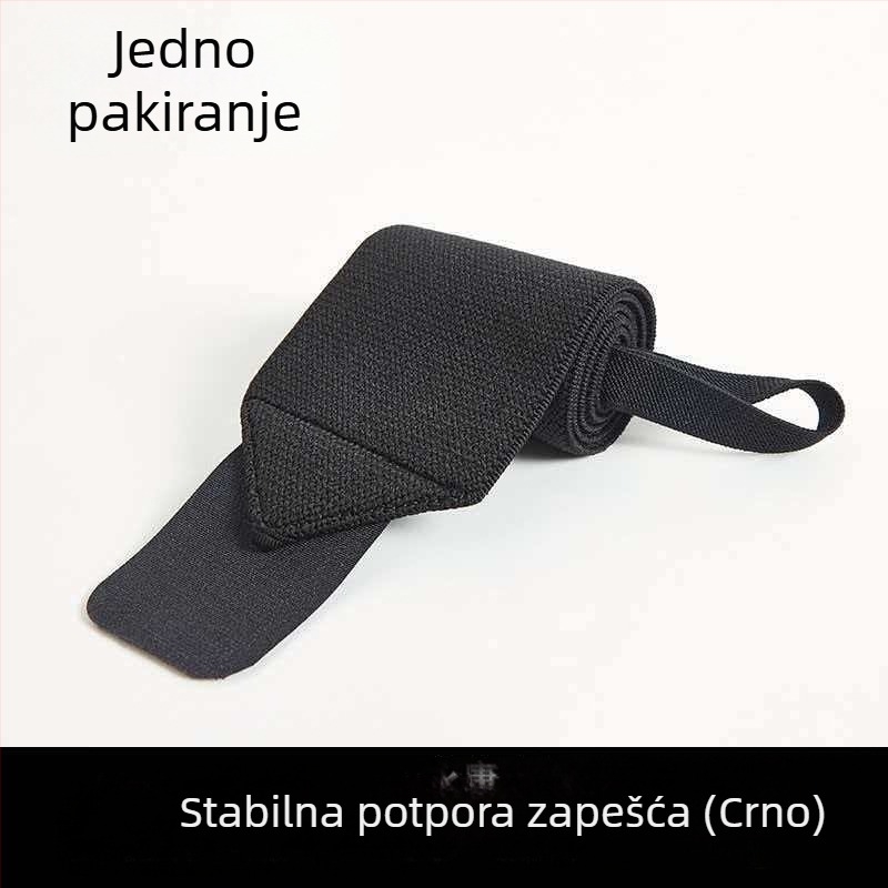 Kompresivna narukvica za zglob za fitness – podrška kod mrtvog dizanja, dizanja utega, bench presa i sklekova, zaštita od torzije zgloba