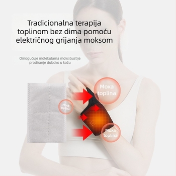 Električno grijanje zapešća za sport – zaštita zapešća, njega moksibustijom, USB grijanje