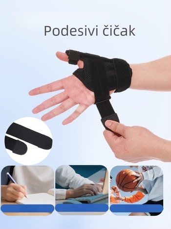 Prozračni immobilizer palca i zgloba šake za sportske ozljede i rehabilitaciju