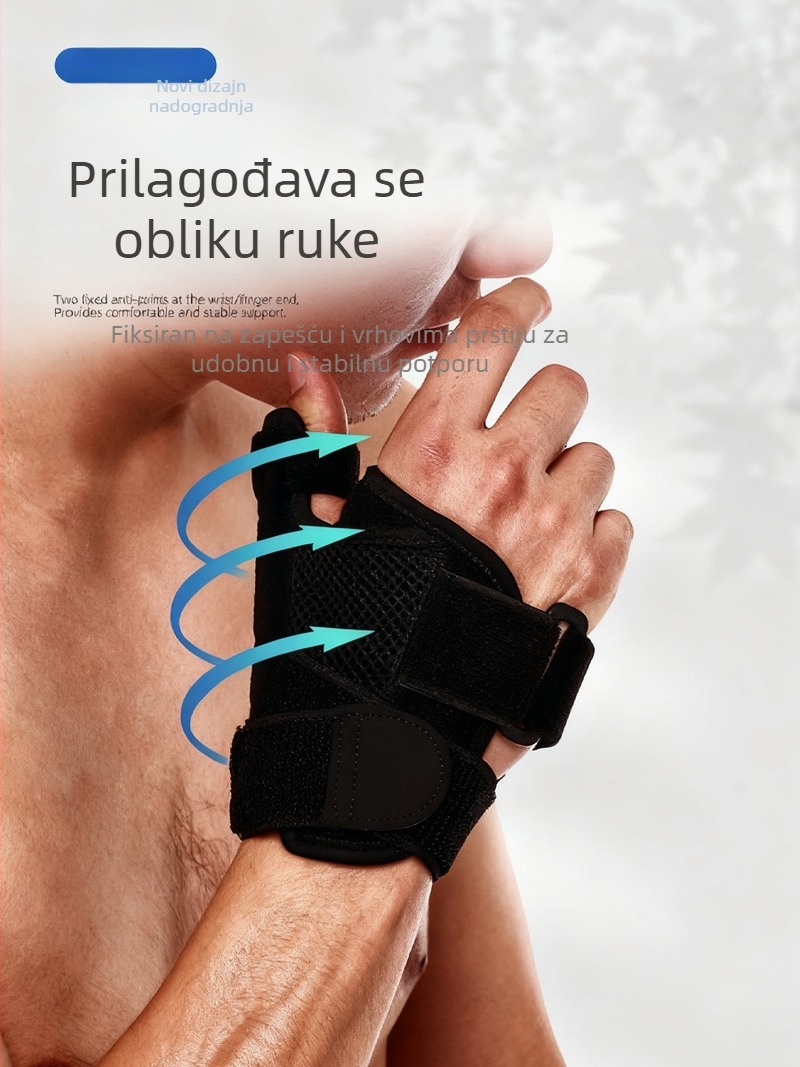 Prozračni immobilizer palca i zgloba šake za sportske ozljede i rehabilitaciju