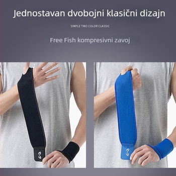 Prilagodljiva narukvica za zglob za sport i fitness – podržavajuća traka za zglob za biciklizam, dizanje utega i košarku
