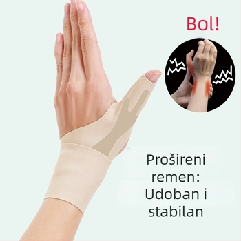 Prozračan tanak zglobni pojas za palac i zapešće, za odrasle